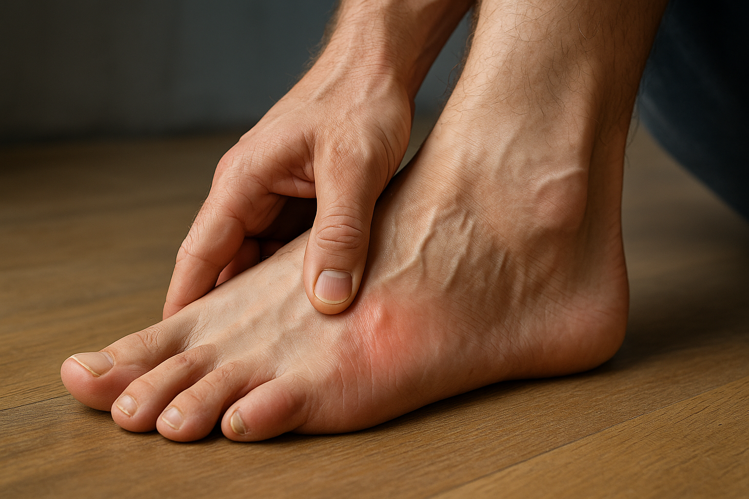 Ondt på ydersiden af foden: Hvad skyldes det, og hvordan lindres det?