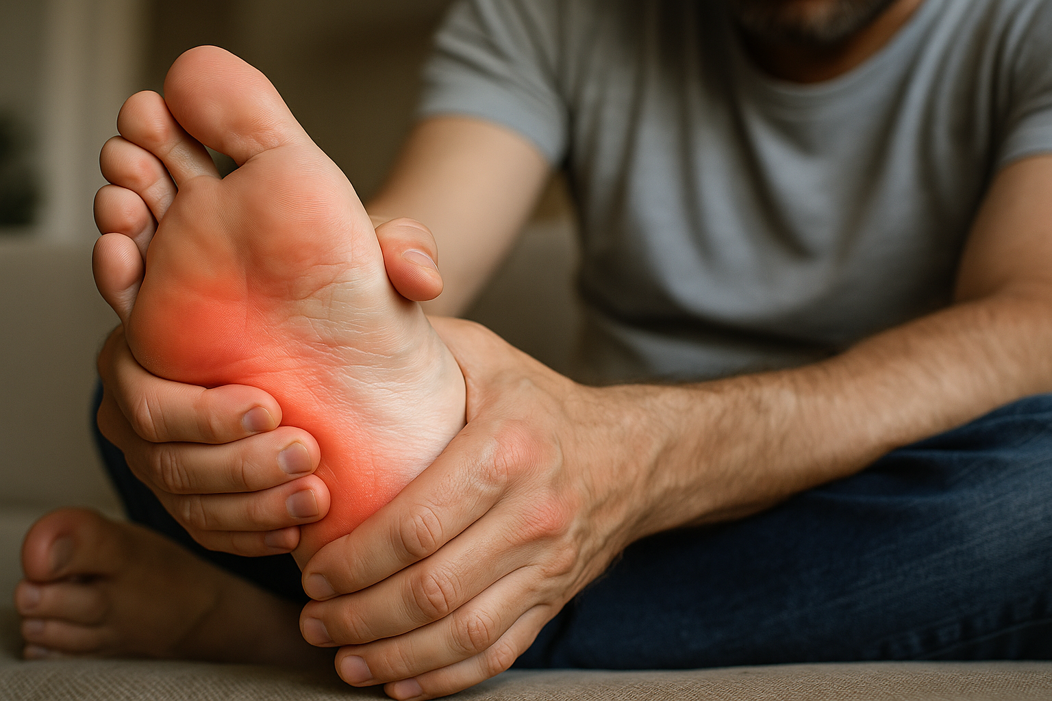 Plantar fasciitis øvelser: Enkle stræk og massage der lindrer smerter i hælen