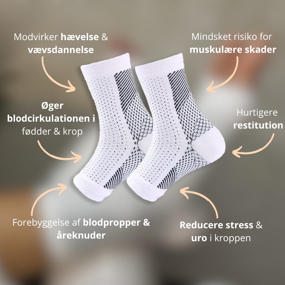 Heel spur socks